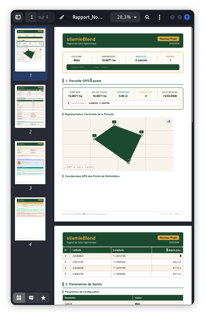 Évaluation